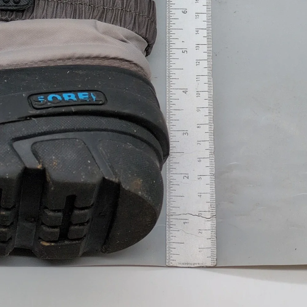 Sorel Boots Womens Gray 6 Insulated Snow Winter Shoe Mid Calf Warm NY1885-078‎
